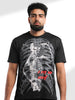 Men's Half Sleeve Graphic Gym T-shirt
