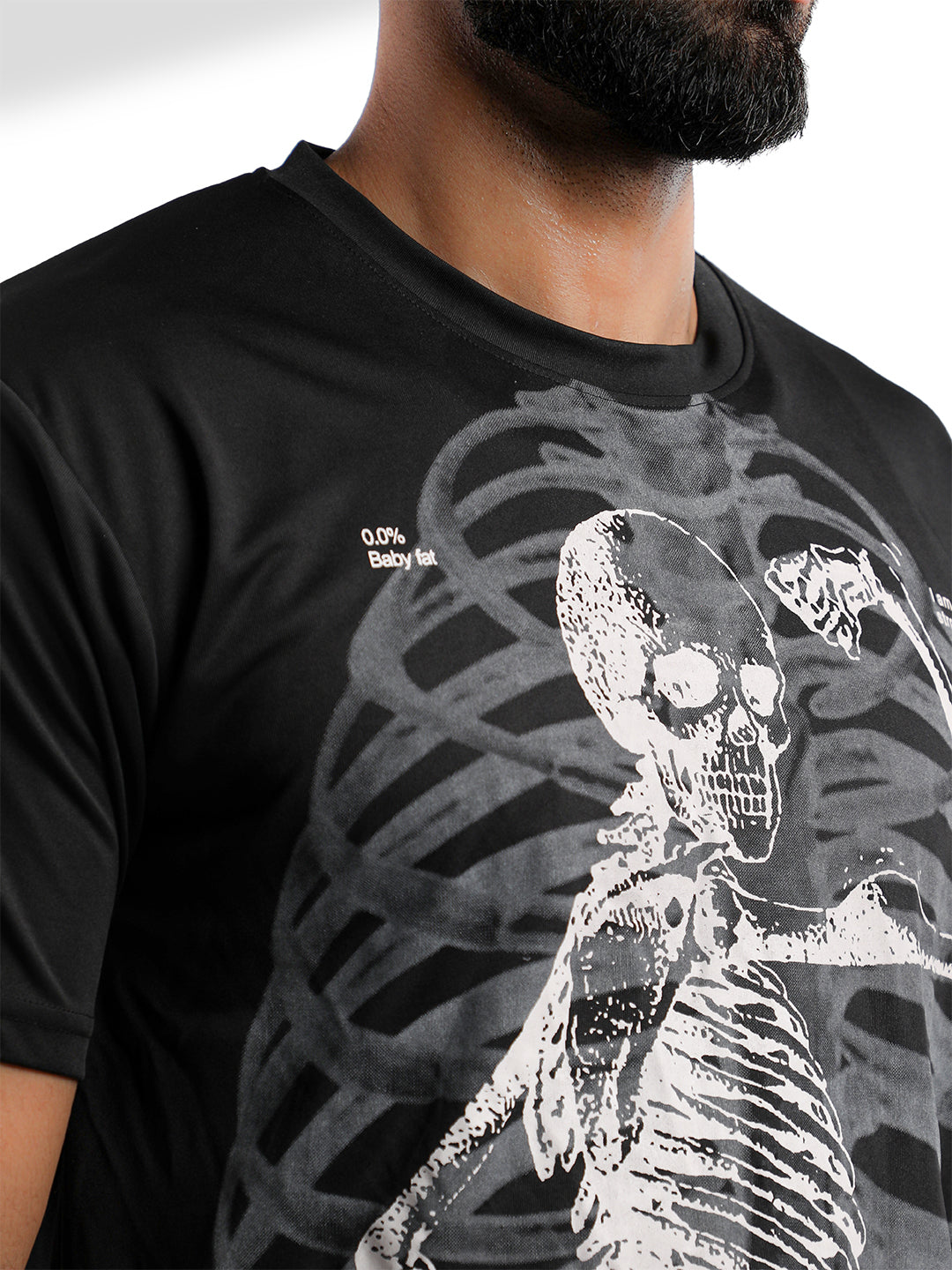Men's Half Sleeve Graphic Gym T-shirt