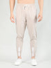 Men Beige Gym Training Sports Trackpant