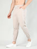 Men Beige Gym Training Sports Trackpant