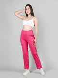 Women's Solid Casual Trackpants