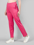 Women's Solid Casual Trackpants