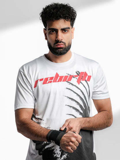Men's Half Sleeve Graphic Gym T-shirt