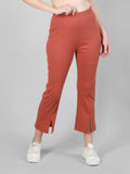 Women's Solid Casual Trackpant