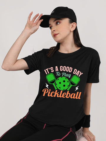 Women's Round Neck Active Wear Sports T-Shirt
