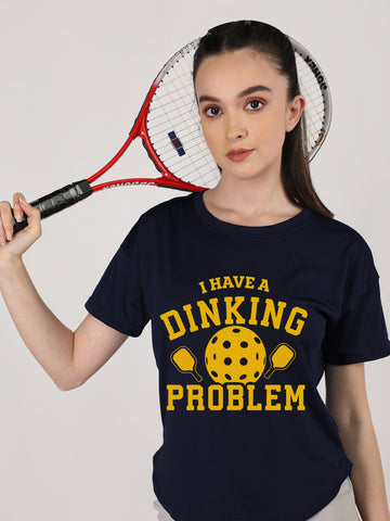 Women's Round Neck Active Wear Sports T-Shirt