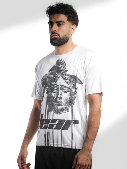 Men's Half Sleeve Graphic Gym T-shirt