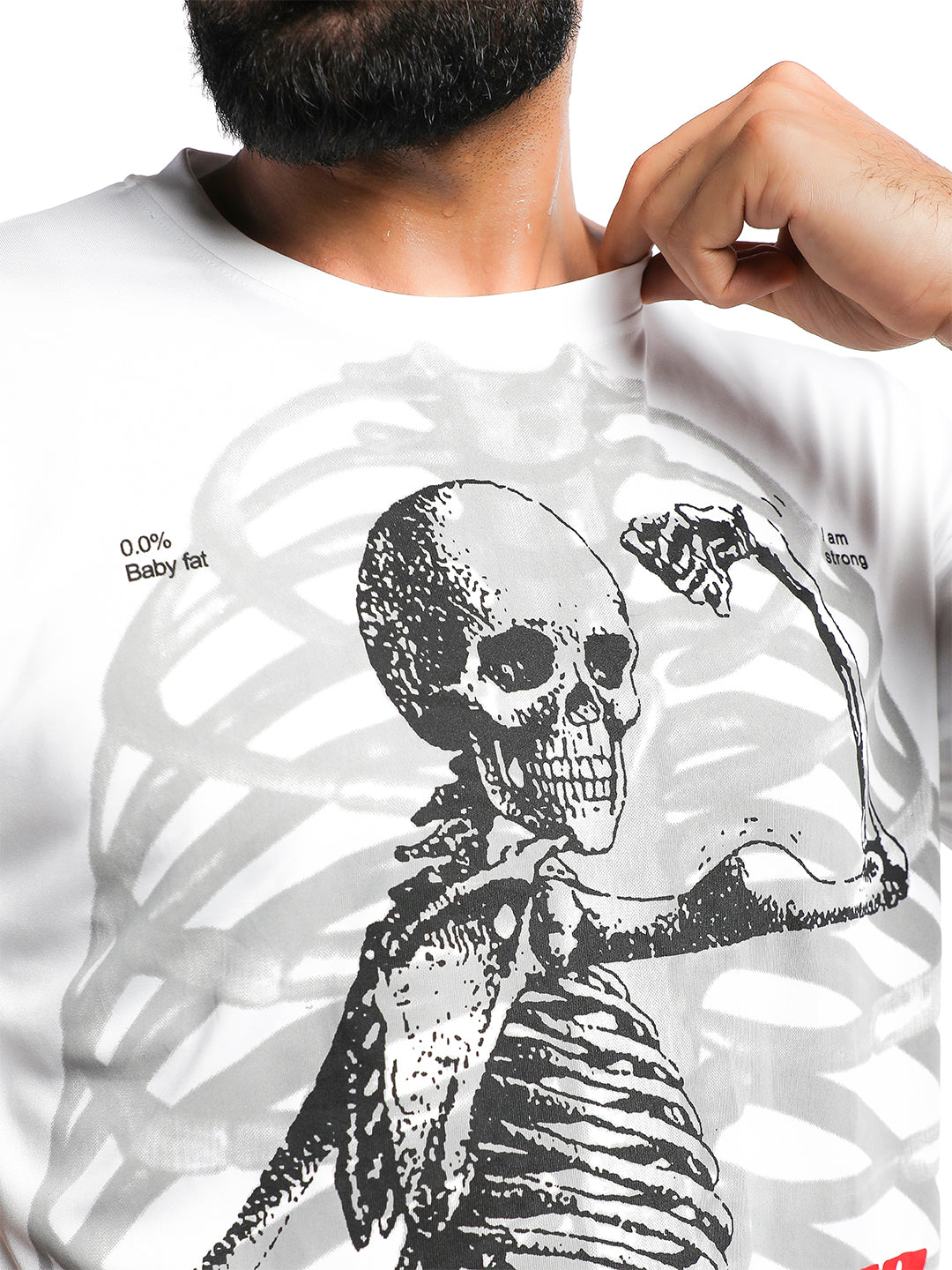 Men's Half Sleeve Graphic Gym T-shirt