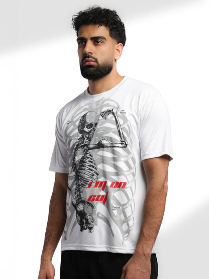 Men's Half Sleeve Graphic Gym T-shirt