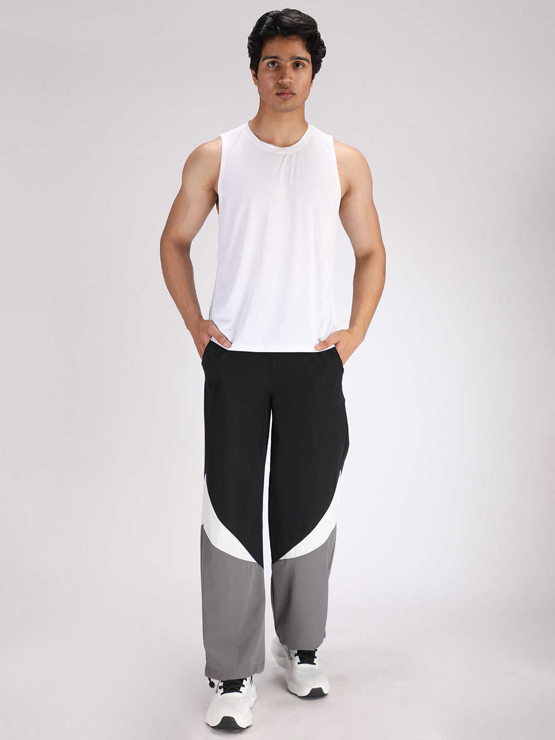 Men’s Sports Colorblock Trackpants Pack of 2