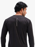 Men's Regular Dry Fit Gym Sports T-Shirt Black