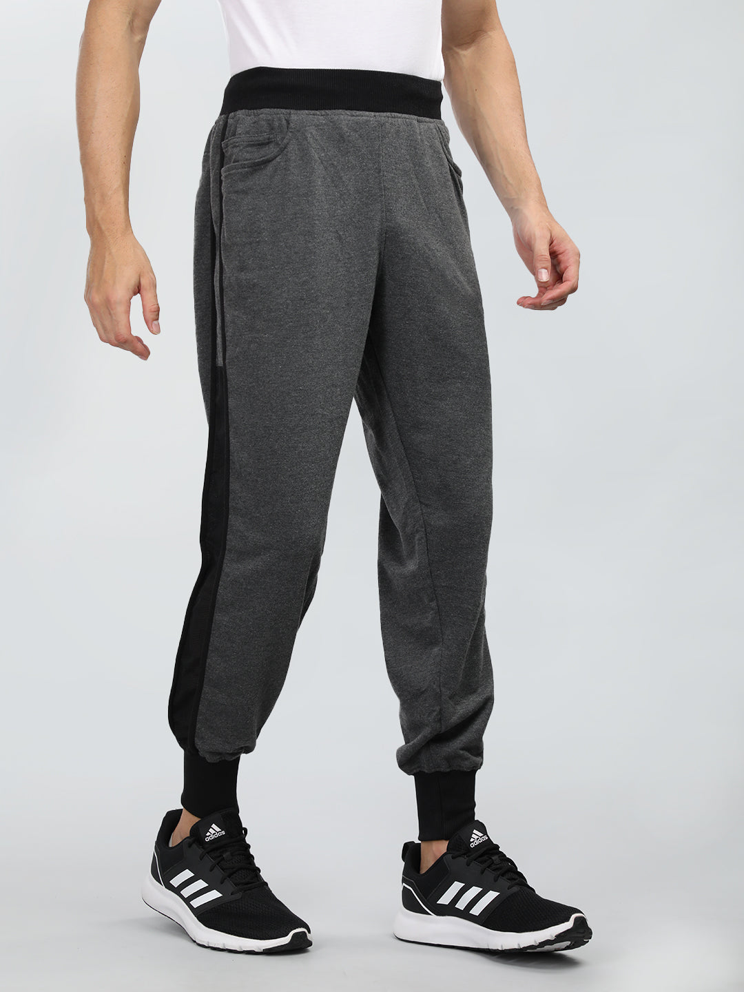 CHKOKKO Men Casual Track Pant Workout Lower with Pocket