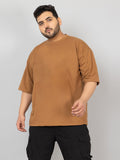 Men Plus Size Oversized Cotton Round Neck Tshirts