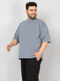 Men Plus Size Oversized Cotton Round Neck Tshirts