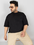 Men Plus Size Oversized Cotton Round Neck Tshirts