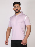 Men's Polo Neck Regular Fit Gym Sports Zipper T-Shirt