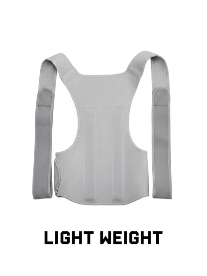 CHKOKKO Posture Corrector Belt for Men & Women | Adjustable Upper Back & Spine Support Brace