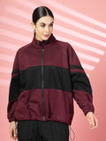 Women Winter Sports Zipper Stylish Oversized Jacket