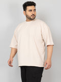 Men Plus Size Oversized Cotton Round Neck Tshirts