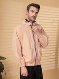 Men Winter Sports Oversized Windcheater Hooded Jacket