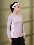 Women's Round Neck Active Wear Sports T-Shirt | CHKOKKO