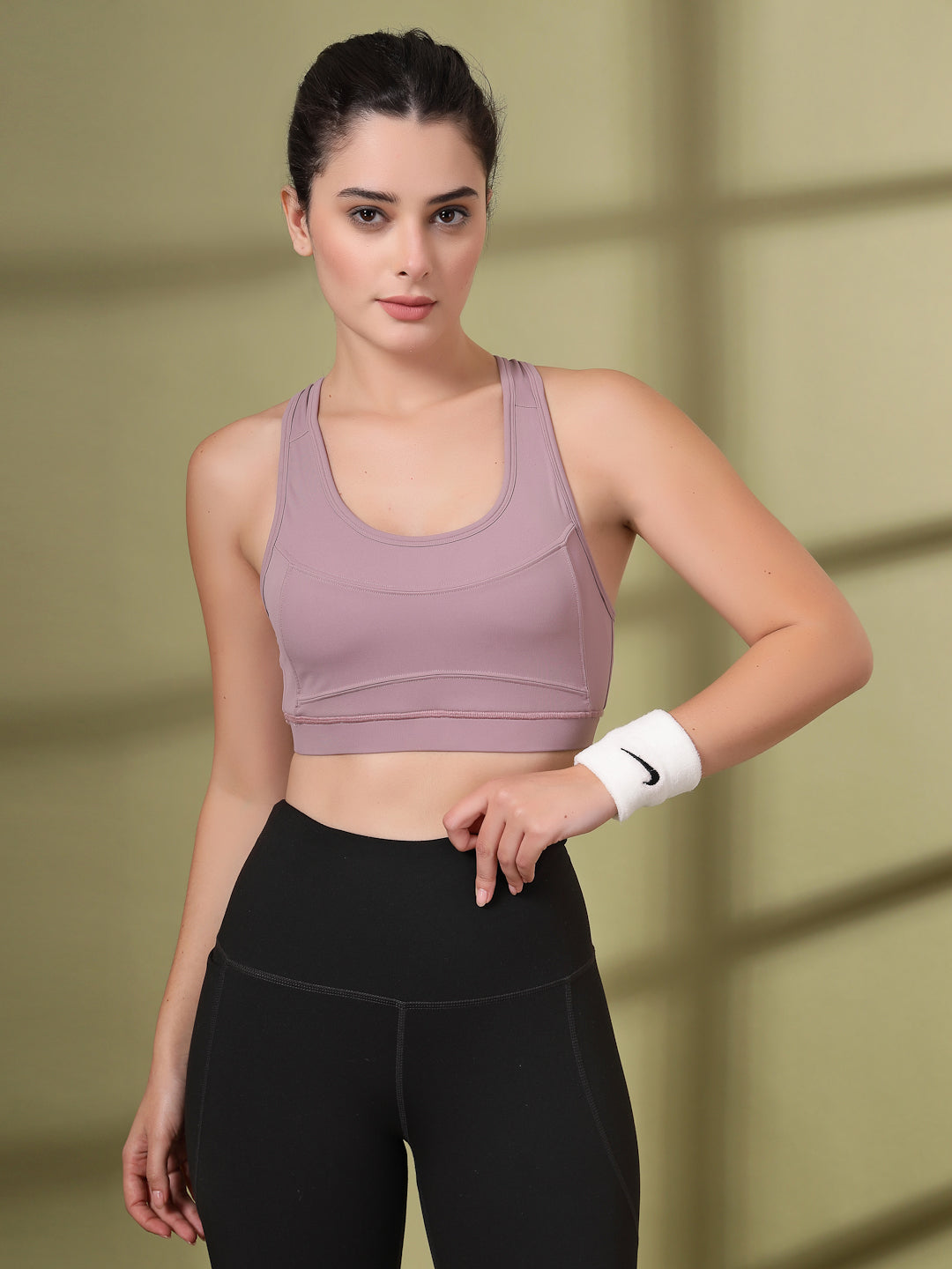 Women's Blended Padded Non-Wired Sports Bra
