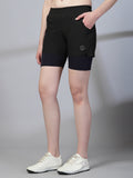 Women's Double Layered Sports Running Shorts | CHKOKKO