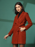 Women Winter Wear Double Breasted Long Coat