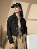 Women Winter wear Stylish Crop Jacket