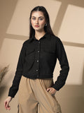 Women Winter wear Stylish Crop Jacket