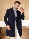 Men Winter Wear Double Breasted Long Coat