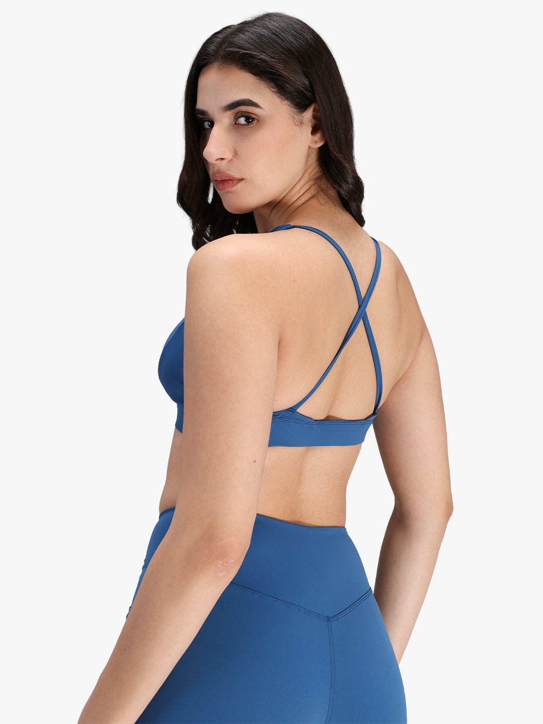 Women’s Seamless Workout Co-Ord Set Royal Blue