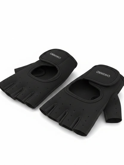 Chkokko Unisex Fitness Gym Gloves for Gym Training, Cycling & Weightlifting