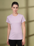 Women's Round Neck Active Wear Sports T-Shirt | CHKOKKO