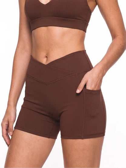 Women’s Seamless Workout Co-Ord Set Brown