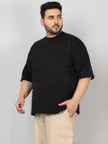 Men Plus Size Oversized Cotton Round Neck Tshirts