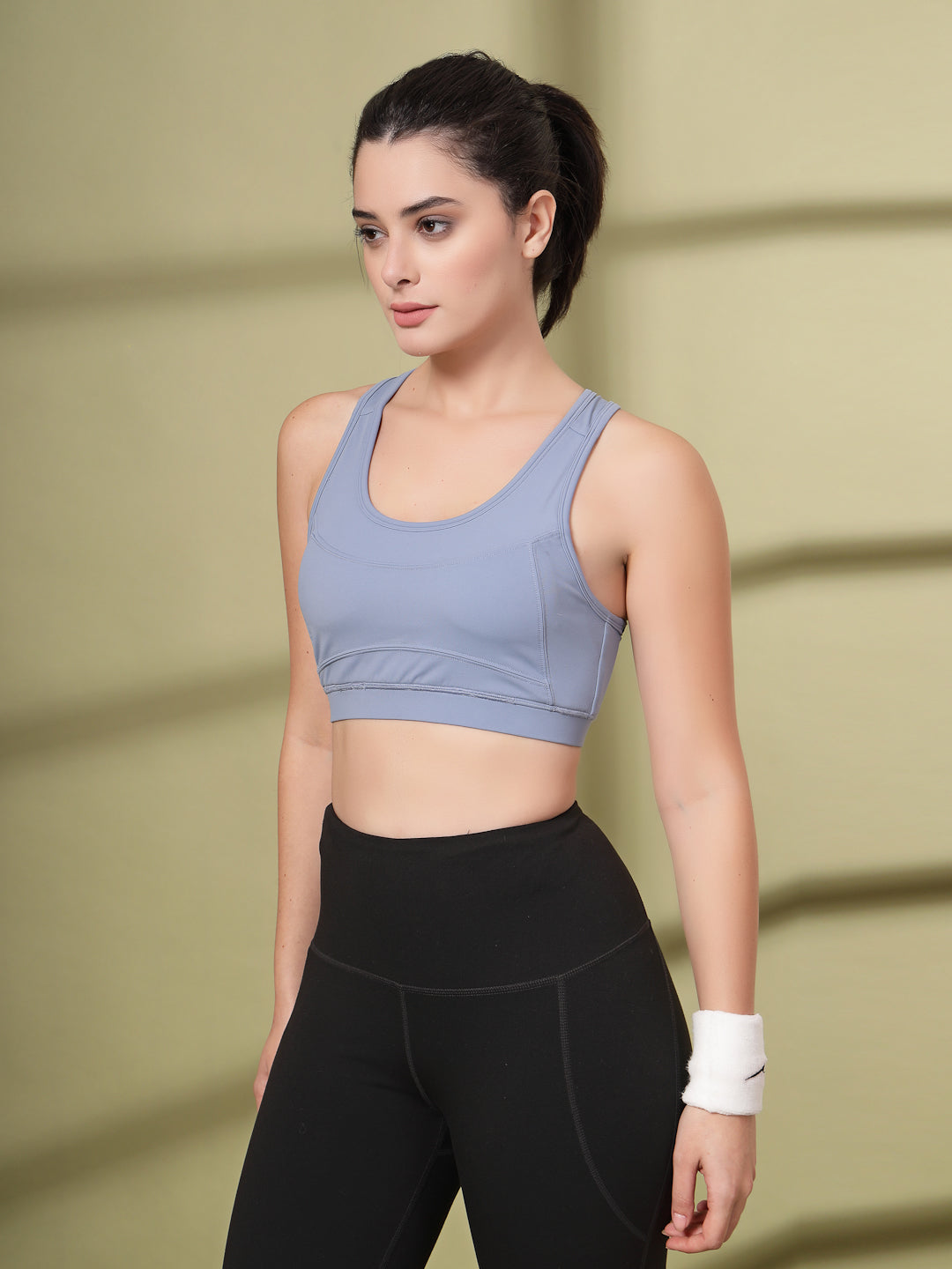 Women's Blended Padded Non-Wired Sports Bra