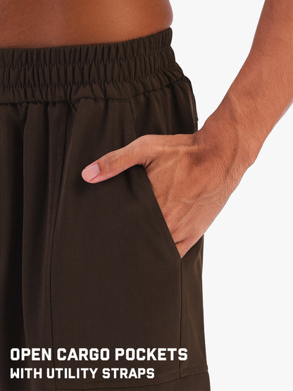 Men’s Olive Sports Track Pants with Side Pockets