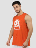 Men Printed Gym Tank Tops Sports Sleeveless Vest