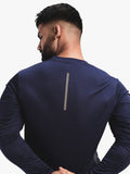 Men's Regular Dry Fit Gym Sports T-Shirt Navy Blue