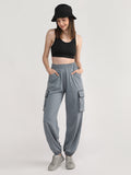 Women Casual Track Pant Gym Workout Lower with Pocket