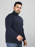 Men's Regular Fit Turtle Neck T-Shirt