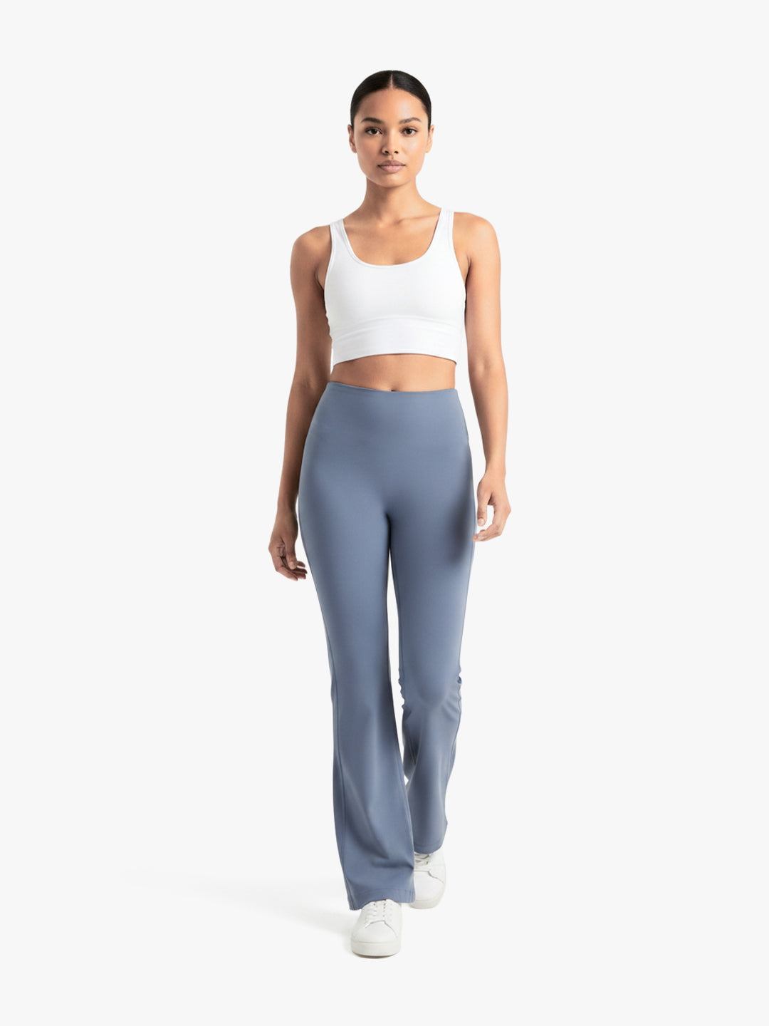 Women High-Waist Flared Pants | Stretchy Yoga & Lounge Bottoms