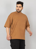 Men Plus Size Oversized Cotton Round Neck Tshirts