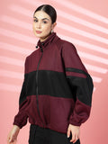 Women Winter Sports Zipper Stylish Oversized Jacket