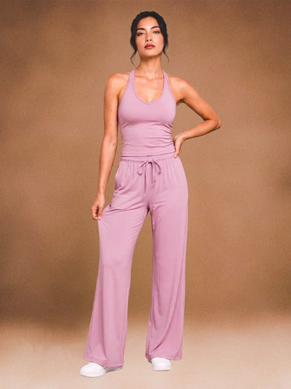Women's Activewear Co-ord Set Pink