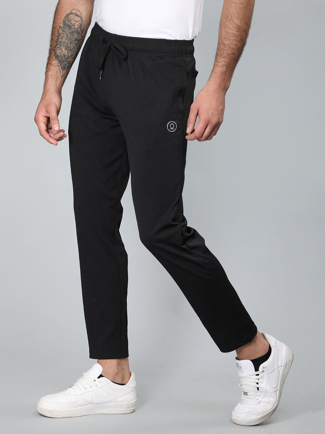 JOCKEY Self Design Men Grey Track Pants - Buy JOCKEY Self Design
