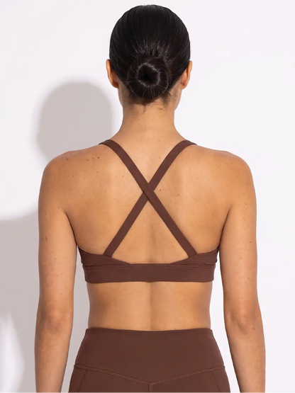 Women’s Seamless Workout Co-Ord Set Brown