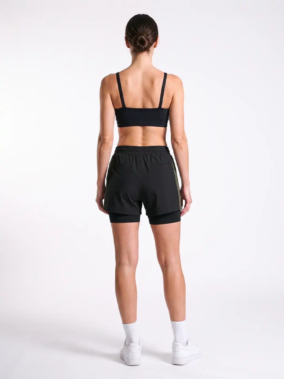 Women's Double Layered Running Shorts | CHKOKKO