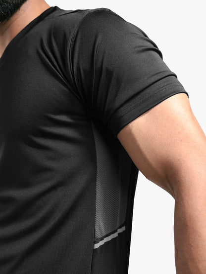 Men's Dry Fit Half Sleeve Gym T-Shirt